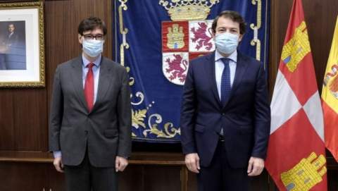 El ministro de Sanidad (izquierda) y el presidente de la Junta en una foto de archivo. (Foto: Jcyl) El ministro de Sanidad (izquierda) y el presidente de la Junta en una foto de archivo. (Foto: Jcyl)