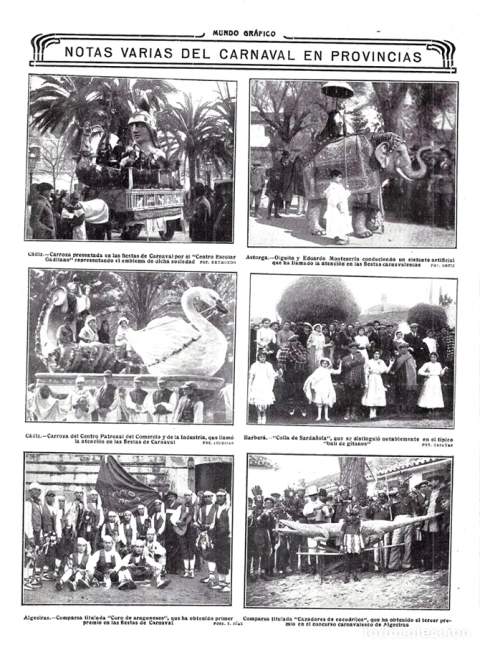 Reportaje de la Piñata de 1919 Reportaje de la Piñata de 1919