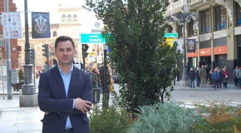 El candidato del PSOE al Congreso por la provincia de Le&oacute;n, Javier Alfonso Cend&oacute;n. (Foto: ileon.com)
