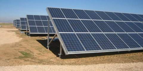 Imagen de una planta fotovoltaica.