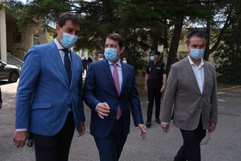 Ma&ntilde;ueco hoy en Valladolid.(Foto: Jcyl)