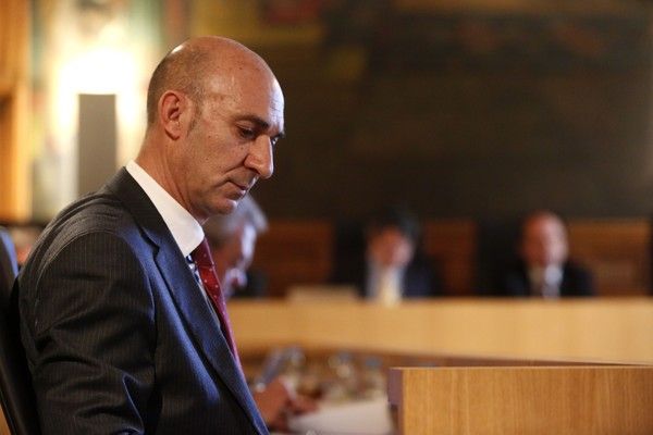 El exdiputado de Ciudadanos, Juan Carlos Fernández, imputado en la trama Enredadera, paso en la sesión de hoy a permanecer como 'no adscrito' a ningún partido. (Foto: ileon.com)