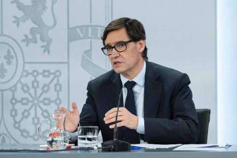 El ministro de Sanidad, Salvador Illa. Pool Moncloa/Borja Puig de la Bellacasa