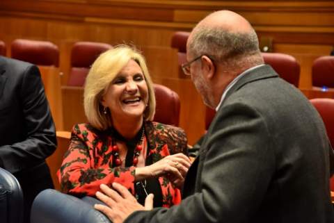 Igea y la consejera de Sanidad, Verónica Casado. (Foto: @FranciscoIgea)